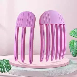 여자 남자 헤어 볼륨 패드 정수리 앞머리 집게 스타일