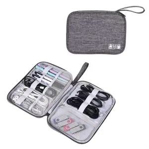 [콩심팥심]디지털 파우치 스마트폰 태블릿 보조배터리 USB 여행 외장하드