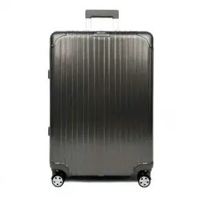 캐리어 여행용 투명 24인치 커버 가방 PC 여행 메탈그레이
