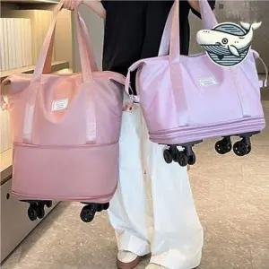 캐리어 여행용 3단 사입 바퀴달린가방 쇼퍼백 여행 휴대용 롤링