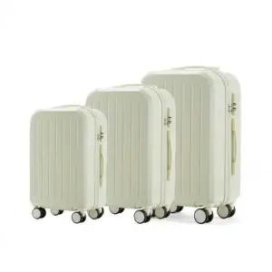 캐리어 여행용 세트A 3종 (화이트) (20/24/28형) 승무원캐리어