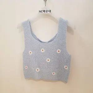 [보리보리/소이]플라워 나시 니트조끼 23m5053bl 여아/주니어 초특가