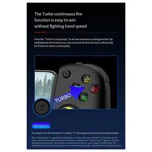 D8PRO RGB 태블릿 컨트롤러 스위치 게임용 무선 컨트롤러 P4 Android-A31R 용 블루투스 스트레치 조이스틱