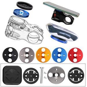 스템 탑 캡 스톱워치 마운트 브래킷 어댑터 Garmin Bryton 전화 자전거 액세서리 용 MTB 컴퓨터 홀더