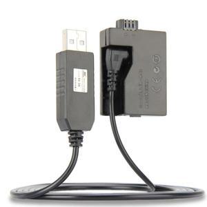 5V USB ACK-E5 DC 전원 어댑터 드라이브 케이블 LP-E5 더미 배터리 DR-E5 캐논 EOS 450D 500D 1000D XS xsi