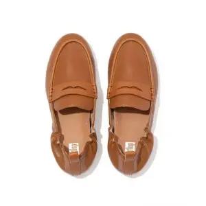 핏플랍 [225사이즈 한정] 라이트탄 레더 로퍼 FFSO2E024W1