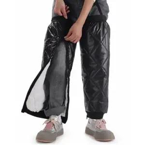 [콩심팥심]양털 보온 고리 고정형 야외 작업 다리 토시