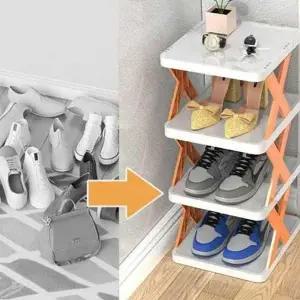 [하프클럽/셀러허브]꾸미기 공간 슬림신발장 활용 수납 슬림 신발장