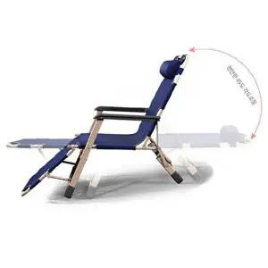 [하프클럽/셀러허브]캠핑용 접이식 의자 리클라이너 캠핑야전침대