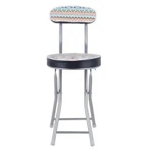 [하프클럽/셀러허브]간편의자 쿠션 접이식 등받이의자 휴대용 간이