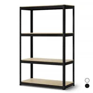 [하프클럽/셀러허브]조립선반 벽선반 수납 랙 무볼트앵글90 4단 150