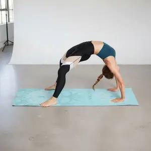 미끄럼방지 요가매트타월 185x63cm 흡습속건 필라테스 타월