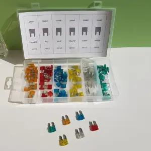 자동차용 휴즈 120PCS 차량용 비상용 퓨즈 홀더 부품 박스 교체 종류 파는곳 예비