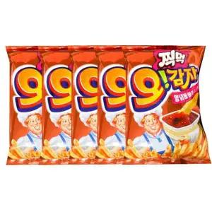 오 F4A9C9M4 감자 찍먹 양념바베큐소스맛 (5개)