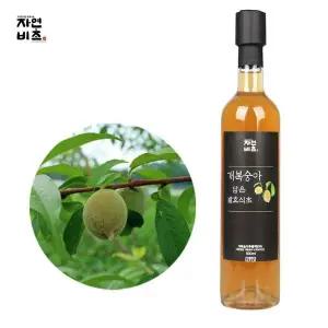 자연비초 L3P5G2E2 개복숭아 담은 발효식초 500ml