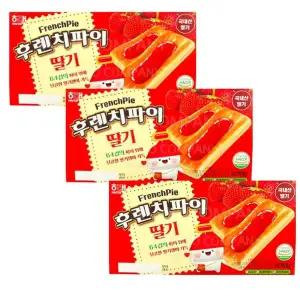 해태후렌치파이딸기 O5H4A0I9 후렌치파이딸기맛 (3곽)