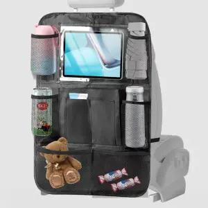 다용도 B2F1L1U2 멀티 자동차 차량 카시트 보호 매트 커버 포켓 보관 정리 수납 뒷좌석 킥매트