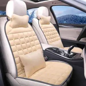 겨울 C4U9S6F6 자동차방석 시트커버 겨울자동차시트 조수석시트