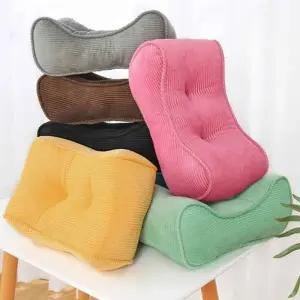 사무실 W2E5K7H2 의자 허리쿠션 7컬러 의자허리받침대 의자쿠션