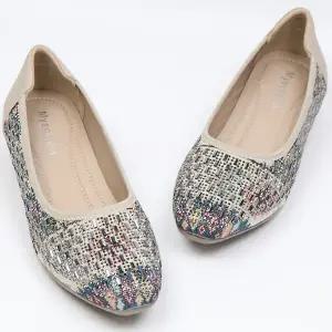 [하프클럽/더힐]더힐슈즈 비즈 웨지굽 여성여자 구두 정장화 단화 로퍼 플