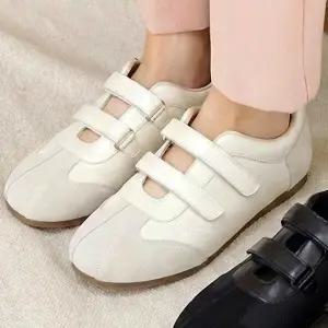 [하프클럽/더힐]더힐슈즈 가죽 찍찍이 여성여자 슬립온 운동화 스니커즈 2.5