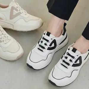 [하프클럽/더힐]더힐슈즈 가죽 메쉬 키높이 여성여자 여름 슬립온 운동화