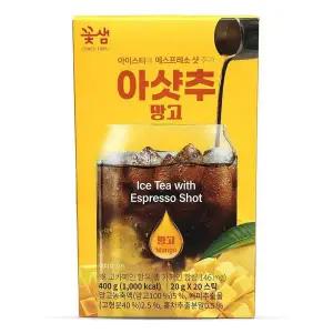 꽃샘 S0W4M1S6 아샷추 망고 아이스티 에스프레소 20T 스틱