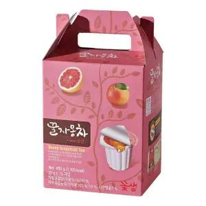 꽃샘 I0G9D8I4 꿀 자몽차 포션 15개입 액상차