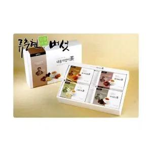 국산 X1E2J0Y8 버섯차 세트(4가지맛) 120T