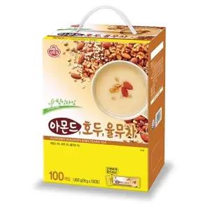 아몬드 N2S0Y4F4 호두 율무차 18gX100T 오뚜기