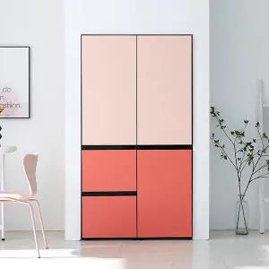 아트박스/바이탈버브 코지 오브제 500서랍형+도어형 LPM 광파 다용도 수납장