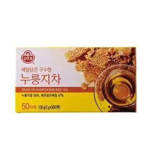 메밀담은 J5U2L0S0 구수한 누룽지차 2gx50T 오뚜기