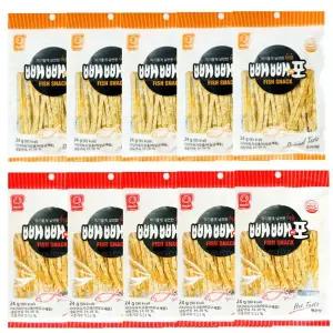 빼빼어포세트 T8U8R3S9 오리지널(5개)+매운맛(5개)