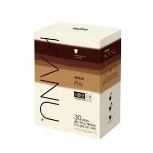 맥심 A8V7J5A1 카누 더블샷라떼 13.5gX30T 동서식품