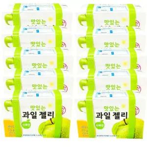 과일젤리 D2T2M6I0 사과맛(10개)