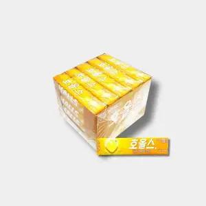 호올스 H5F2B7J7 호올스캔디 호올스허니레몬향캔디 1곽(20개입)