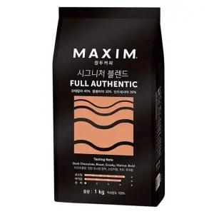 맥심 H7T1D5H3 시그니처 블렌드 풀어센틱 1kg 동서식품