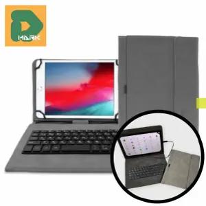 슬림핏 북커버 태블릿 휴대용 7-8인치 슬림 커버 케이스 스탠드형 다각도 키보드 거치 호환 보호 갤럭시