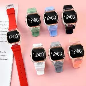 어린이손목시계 유아용 아동 키즈 초등 학생 학교 남자 여자 아이 전자 디지털 손목 시계 워치