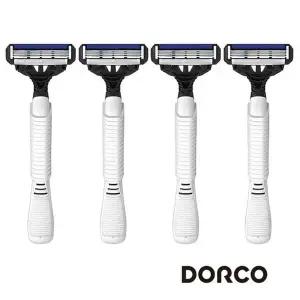 [하프클럽/오티마트]도루코 페이스4 휴대용면도기 4P