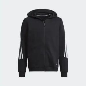 아디다스키즈후드집업 H44343 주니어 퓨처 아이콘 3S 풀집 후디