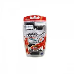 [하프클럽/오티마트]도루코 페이스식스 6중날 휴대용면도기 3pX3팩