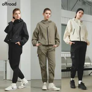 [OFFROAD] 오프로드 26SS 여성 액티브 후드셋업 2종(집업 1종 팬츠 1종)