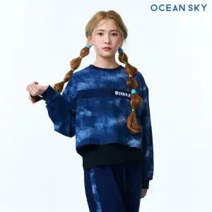 [오션스카이] 여아 타이다이 레이어드 티셔츠-CAJG5155B04