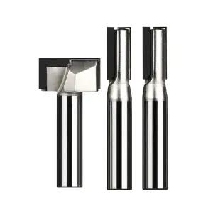 호환  플러시 트림 라우터 비트 다이아몬드 팁 PCD 플러시 트림 라우터 비트