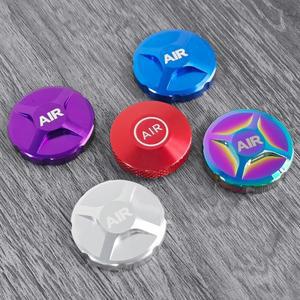 자전거 서스펜션 포크 캡 부품 매뉴얼 커버 알루미늄 합금 에어 프로텍터 마니토우 마구라 폭스 록샥용