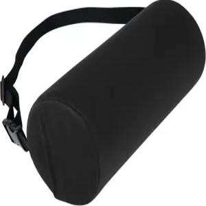 요추 베개 사무용 의자 및 자동차용 지지 조절 가능한 스트랩 세탁 커버 침대 허리 자세 교정을 위한