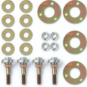 4Pcs 글라이더 의자 베어링 M8x45mm 정밀한 장인 정신 가구 흔들 연결 부품  작동 신뢰할 수