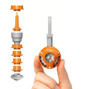 에어고고 GIGA 펌프 에어 인플레이터블 전용, 초소형 휴대용 매트리스 초경량 캠핑 장비용