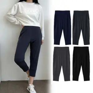 여자 여름 편한 요가바지 트레이닝팬츠 배기 바지
